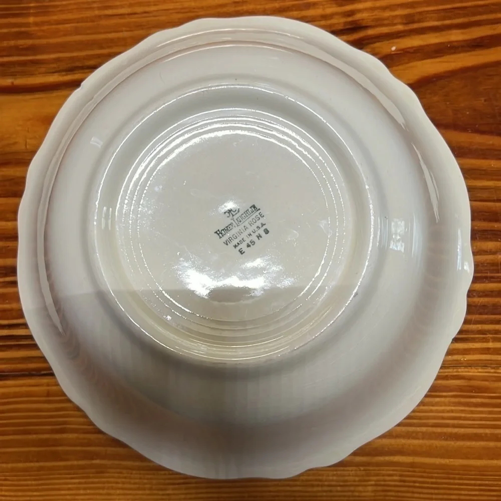 Vintage Homer Laughlin Virginia Rose Bowl